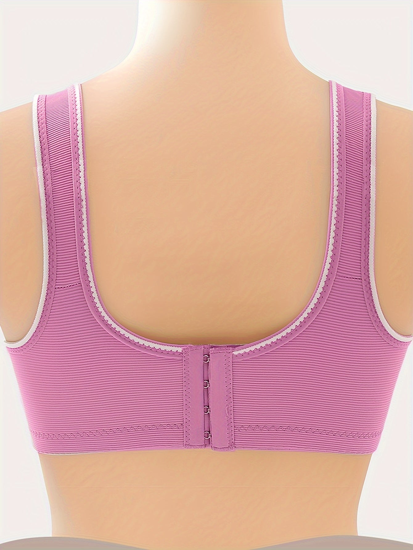 Simple Push Up Bra with Full Coverage, Comfortable & Breathable