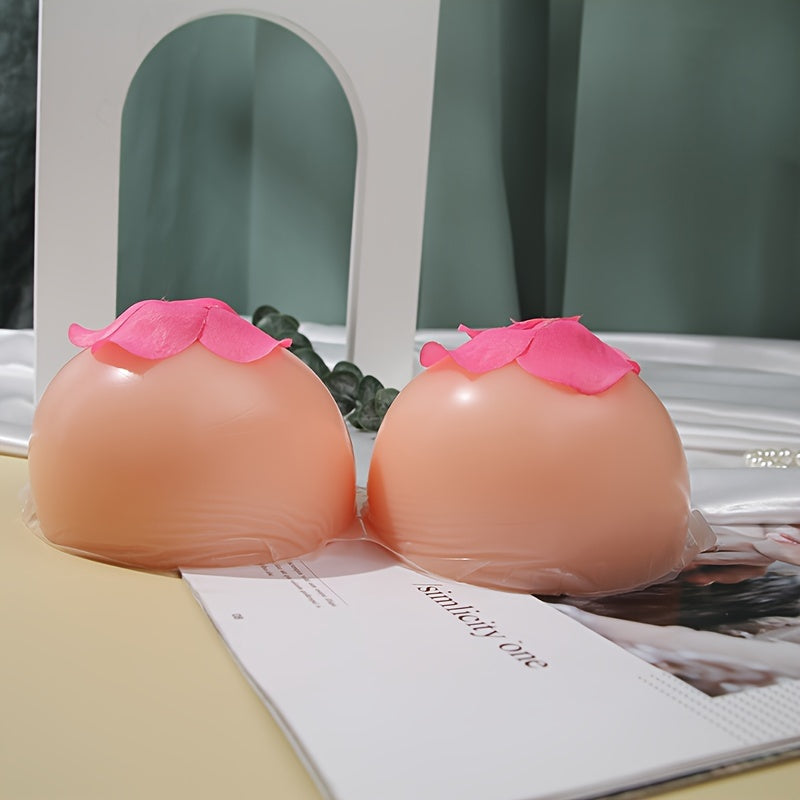 One-Piece Silicone Breast Prosthesis with Shoulder Straps