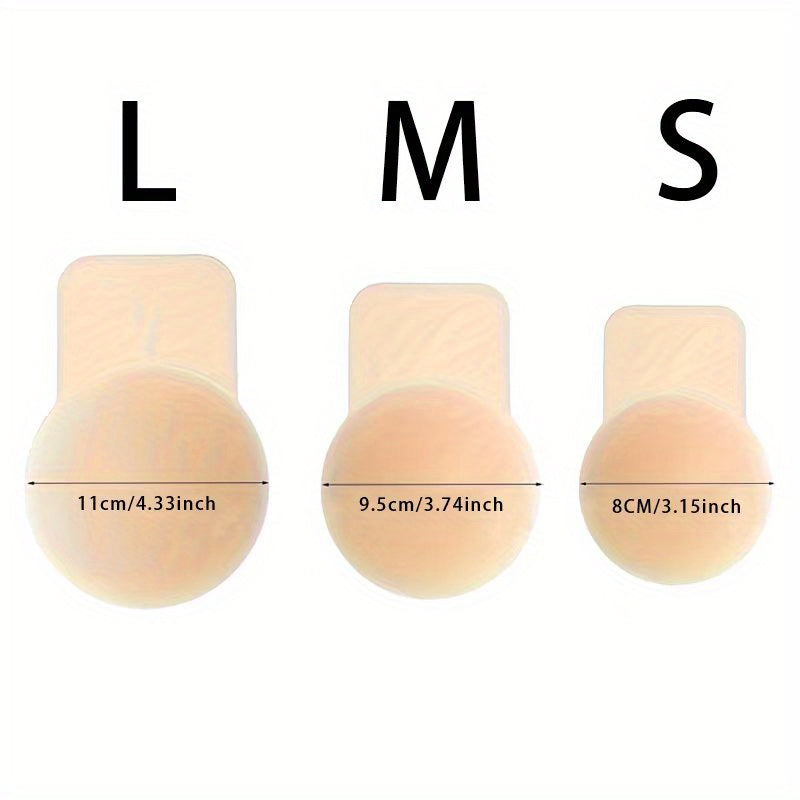 Lifting Silicone Nipple Covers, Invisible & Self-Adhesive