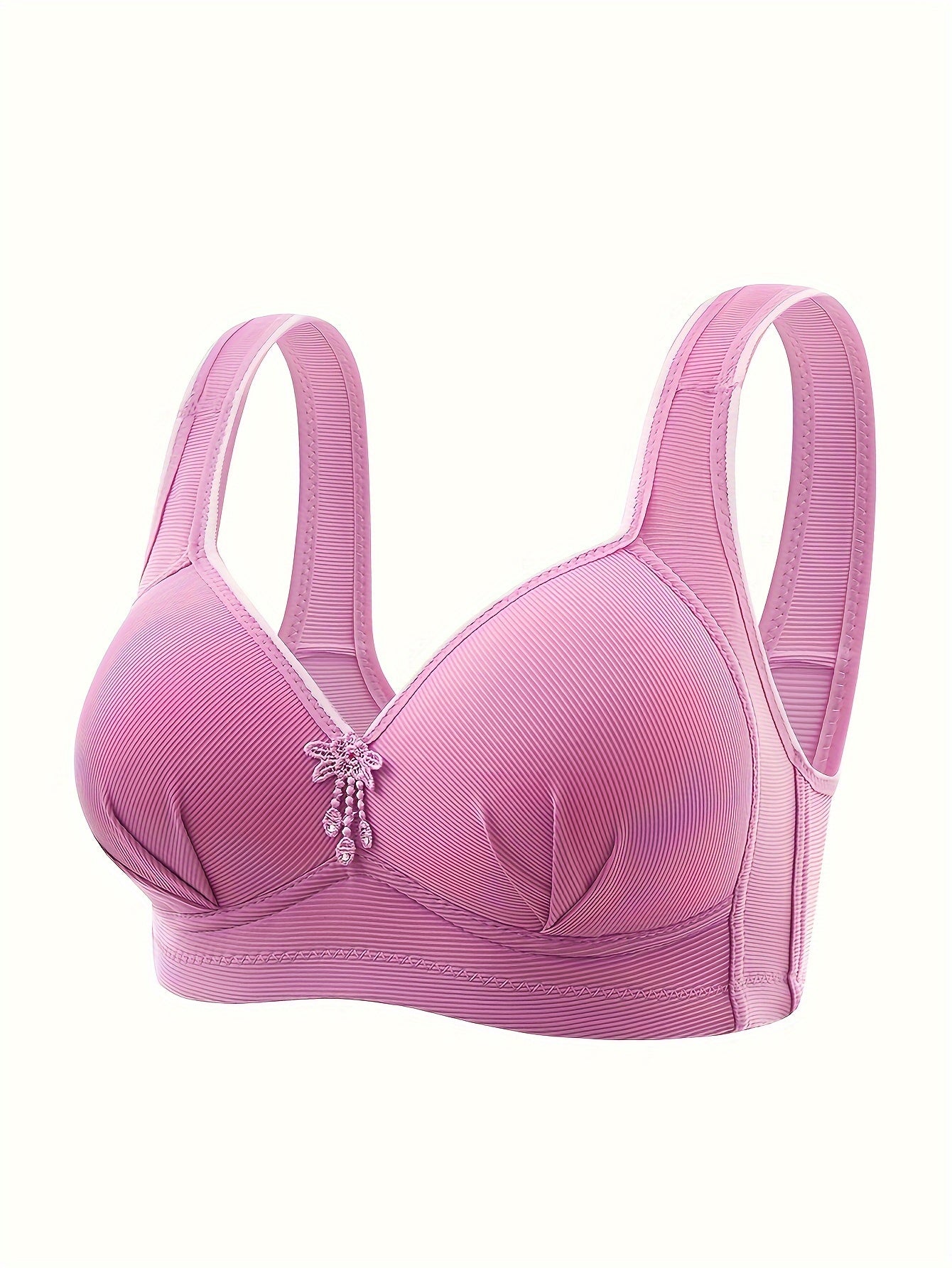 Simple Push Up Bra with Full Coverage, Comfortable & Breathable