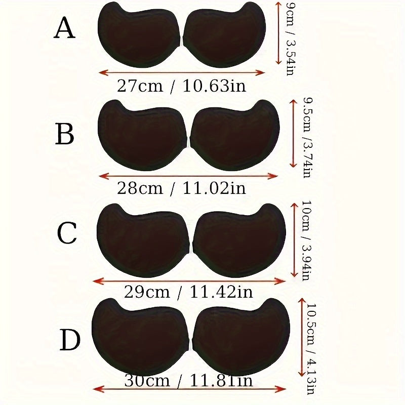 لصقات حلمة سيليكون لرفع الصدر، غير مرئية وذاتية اللصق