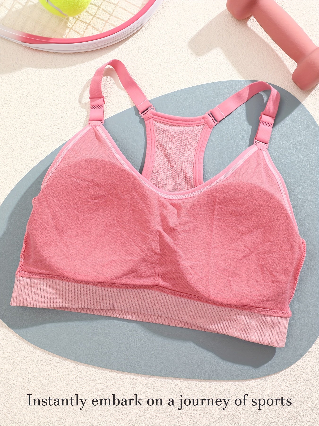 Wireless Sports Bra - Comfy & Breathable for Running