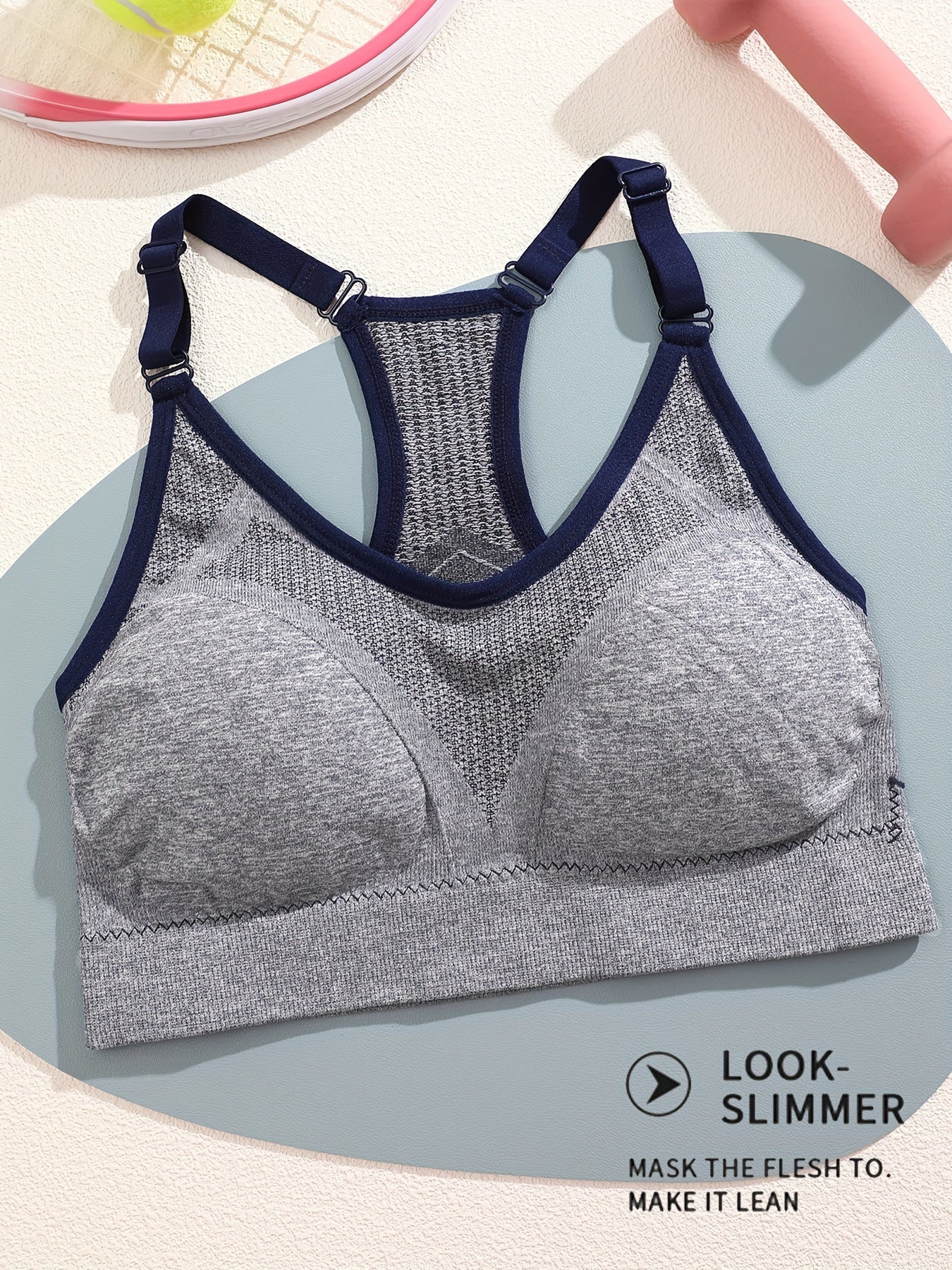 Wireless Sports Bra - Comfy & Breathable for Running