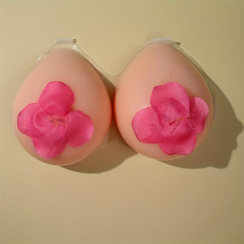 One-Piece Silicone Breast Prosthesis with Shoulder Straps