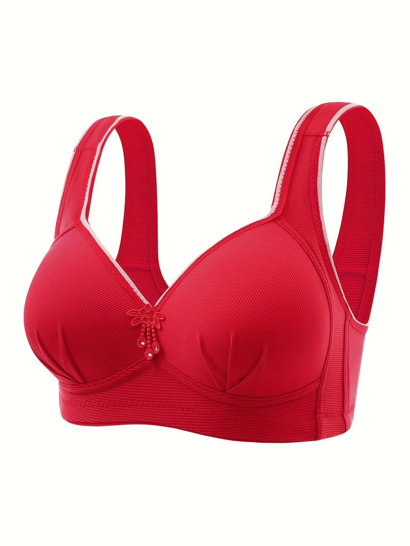 Simple Push Up Bra with Full Coverage, Comfortable & Breathable