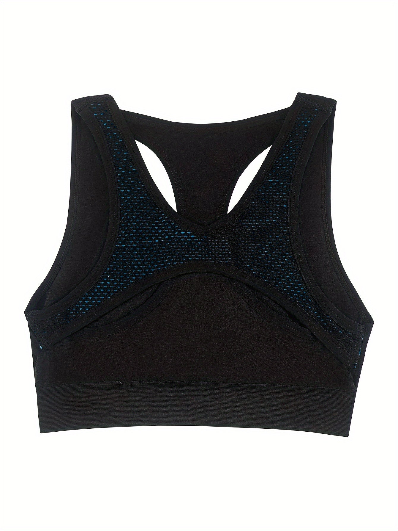 Wireless Racerback Sports Bra - Comfy & Shockproof Push-Up Design