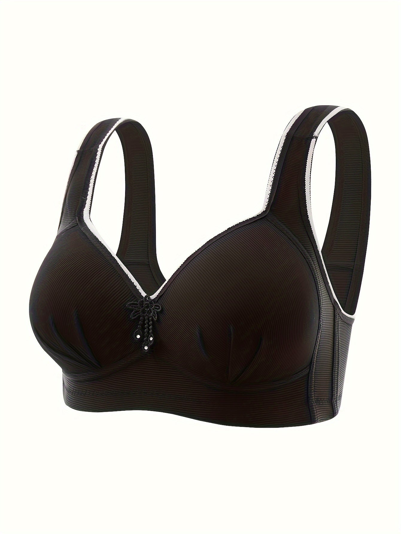 Simple Push Up Bra with Full Coverage, Comfortable & Breathable